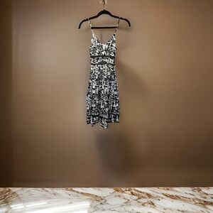 Maurices Black and White Dress